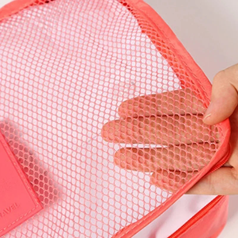 Travel and business trips Storage Bag Large Capacity Waterproof Luggage Clothing Underwear Storage Bag Fashion Bag With Zipper