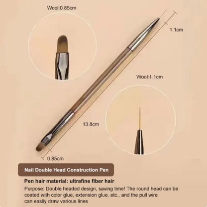 ¡¾Hot sales¡¿Gel nail brush Inner liner DIY Painting Pen Nail Art Acrylic Painting Brush nail Art design showing painting tools