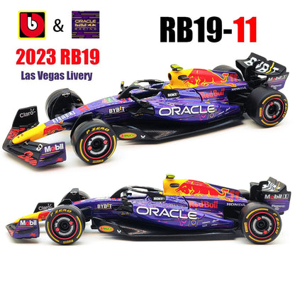 Bburago 1:43 2024 RB20 SF24 W14 W13 SF23 MCL60 RB19 RB18 W12 F1 Racing Formula Car Static Simulation Diecast Alloy Model Car