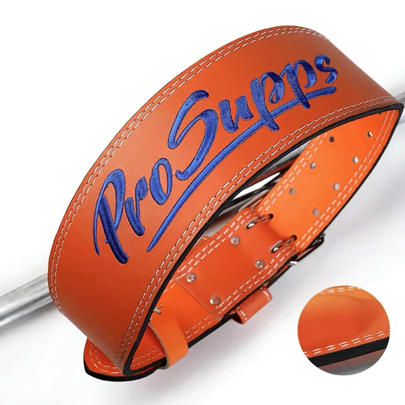 Weight Lifting Leather Belt Body Fitness Gym Back Support Power Lifting Belt Lumbar Protector For Squats Deadlift BodyBuilding