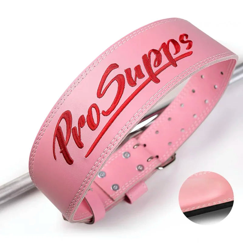 Weight Lifting Leather Belt Body Fitness Gym Back Support Power Lifting Belt Lumbar Protector For Squats Deadlift BodyBuilding