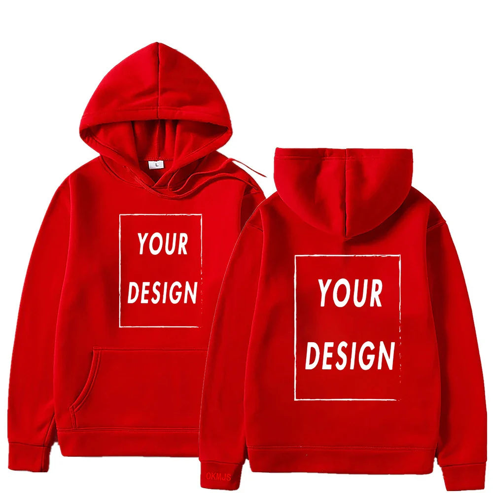 Your Own Design Brand Logo/Picture Personalized Custom Anywhere Men Women DIY Hoodies Sweatshirt Casual Hoody Fashion New