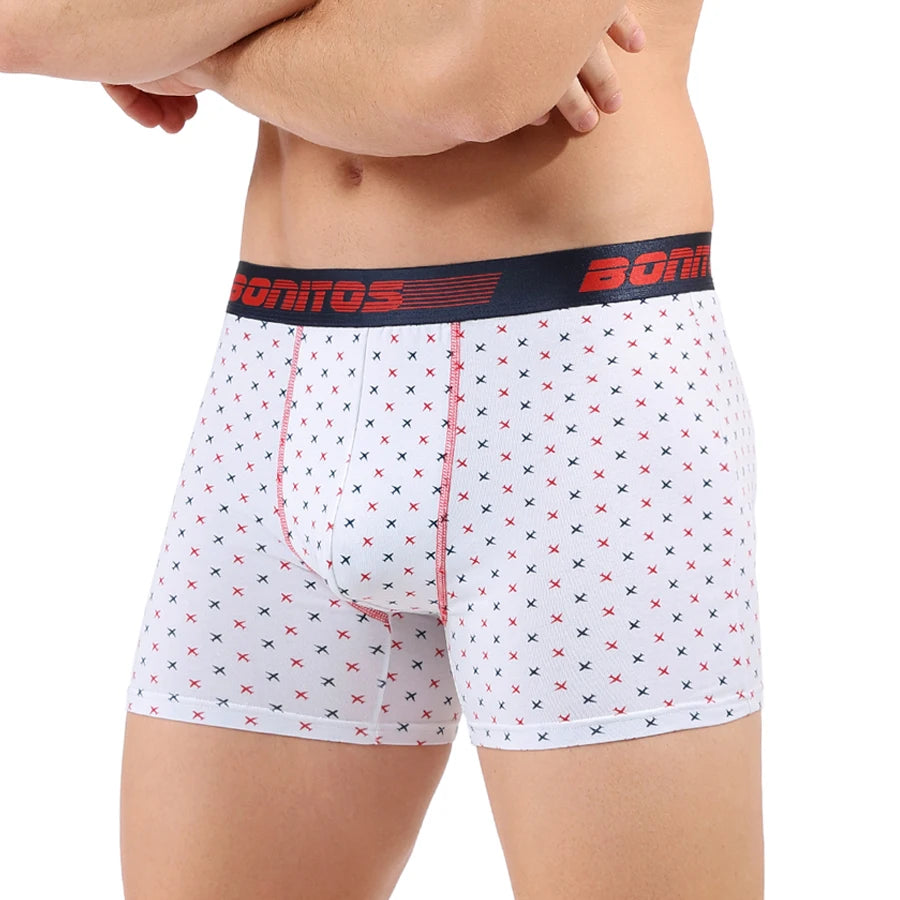 Cotton Print Boxers For Man Underwear Mens Boxer Shorts And Underpants Sexy Men's Panties Plus Size Calecon Homme Brands