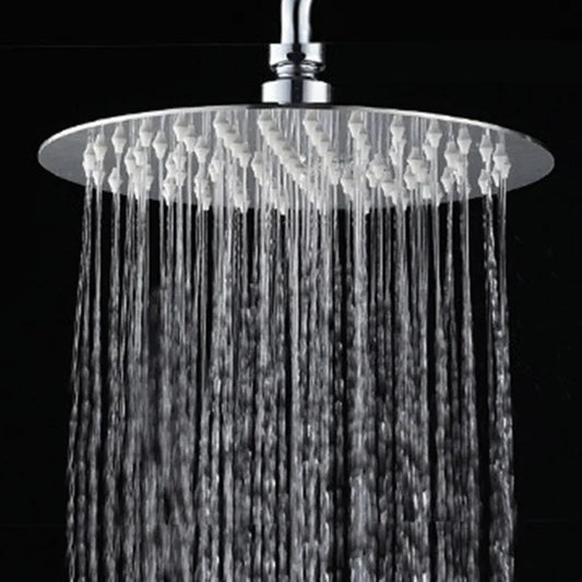 High Quality 10/8/6 Inch Stainless Steel Ultra-Thin Waterfall Shower Heads Rainfall Shower Head Rain Square Round