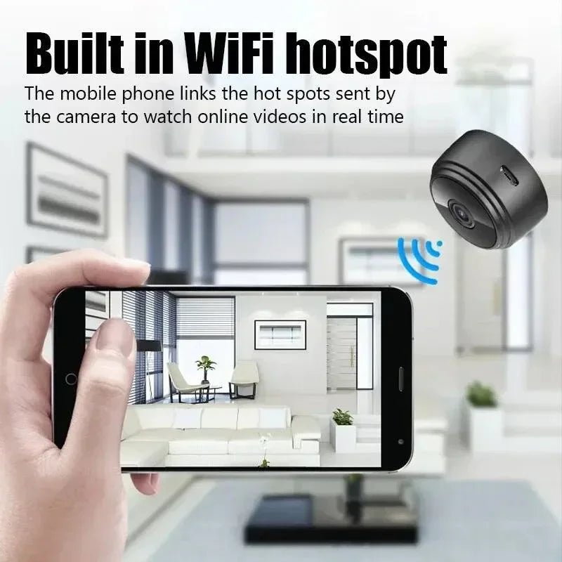 Wireless WIFI A9 HD 1080p Home Security Camera with Night Vision Infrared Outdoor Sports Surveillance Monitoring System