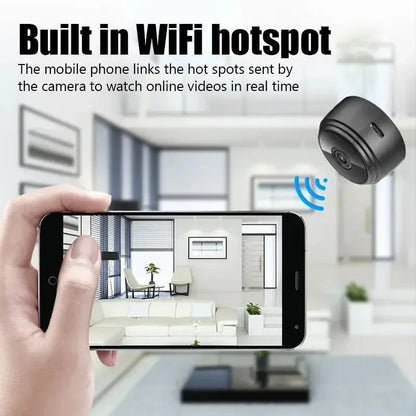 Wireless WIFI A9 HD 1080p Home Security Camera with Night Vision Infrared Outdoor Sports Surveillance Monitoring System