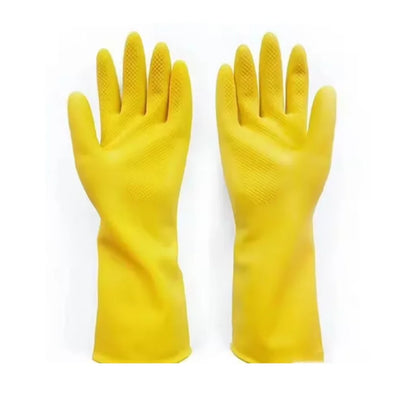 1/3/5/10PCS Rubber Gloves Washing Dishes Waterproof Thickened Beef Rubber Latex Labor Protection Wear Resistant Work Household