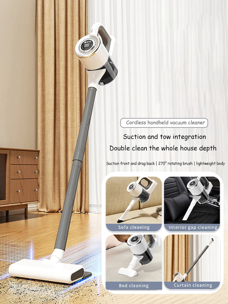 Wireless Handheld Vacuum Cleaner Cordless Handheld Vacuum Chargeable Auto Vacuumfor Home & Car & Pet Mini Vacuum Cleaner