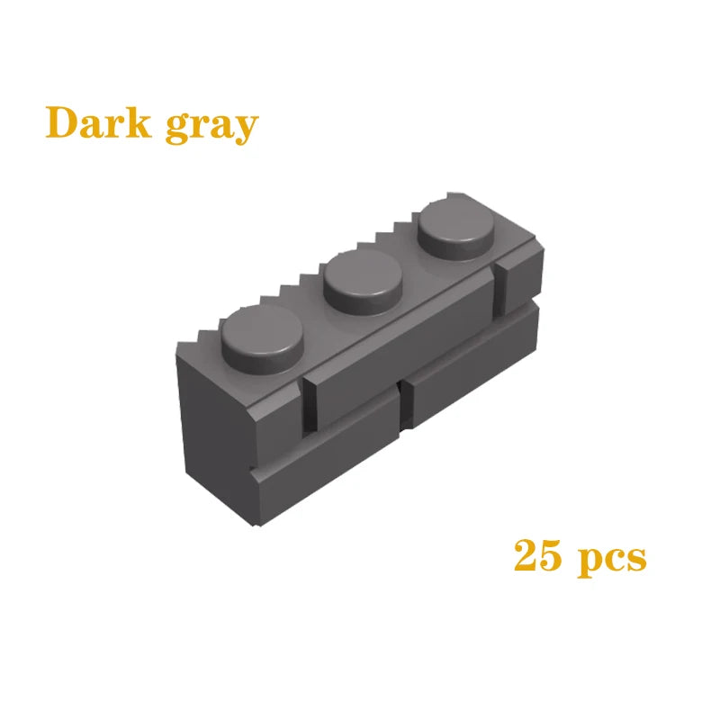 DIY Building Blocks Figures City MOC Thick Wall Bricks Educational Creative Toys for Children Size Compatible with All Brands