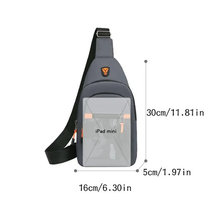 Clearance_Chest Bag Men's 2023 New Fashion, Business, Leisure, Shoulder Bag, Multi-Functional Outdoor Crossbody Bag_Continuous u