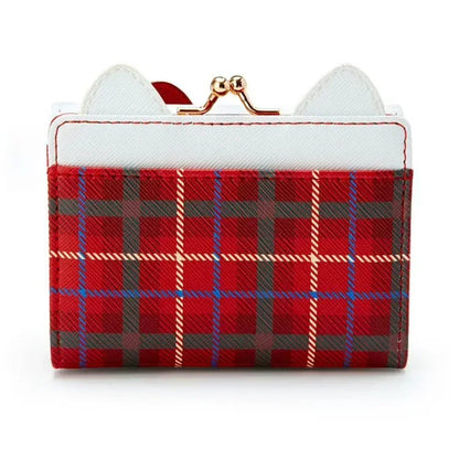 Sanrio Hello Kitty Tasche Kawaii Cinnamoroll My Melody Kuromi Lässige Mode PU Leder Brieftasche Niedliche Klappkarte Tasche Geburtstagsgeschenke 