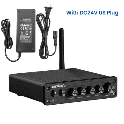 AIYIMA TPA3116 Subwoofer Bluetooth Verstärker HiFi TPA3116D2 2,1 Digitale Audio Power Verstärker 50Wx2 + 100W Sound Amplificador A03 