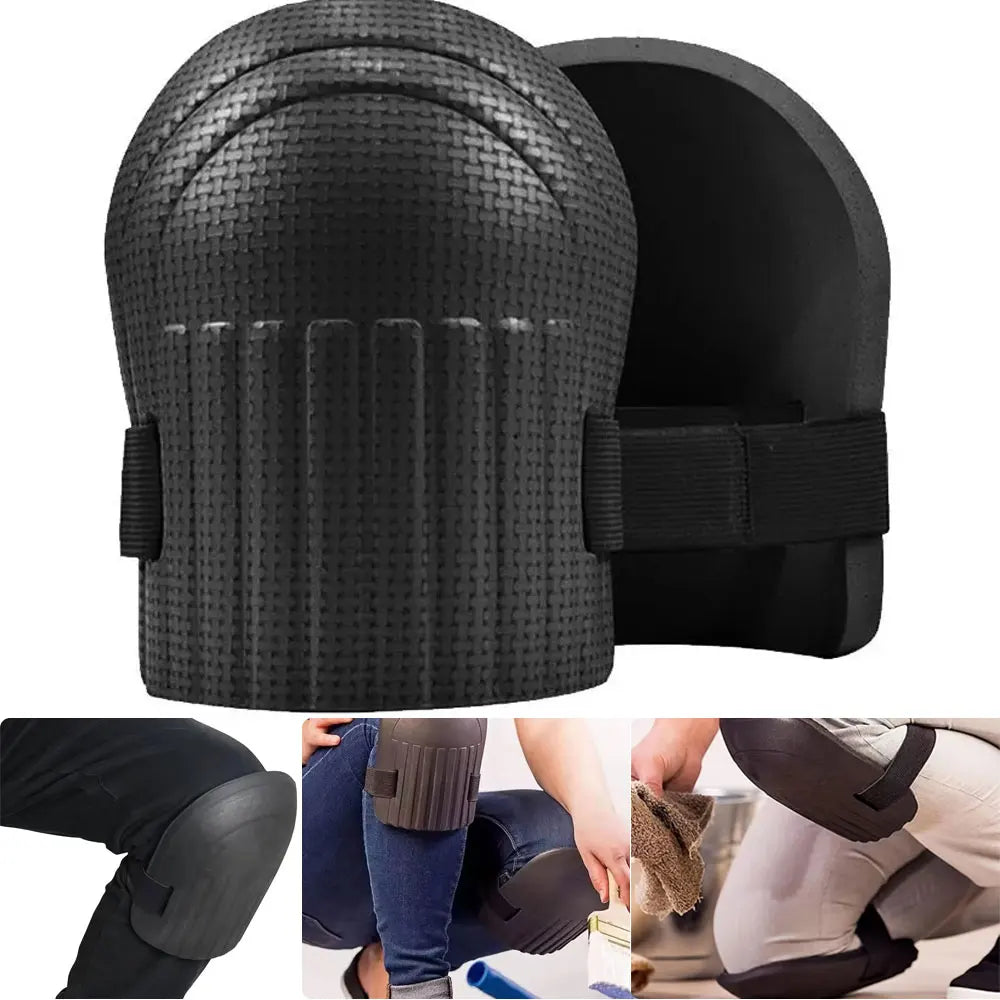 2Pcs EVA Foam Knee Pad Protective Working Soft Padding Workplace Safety Self Protection Sport Kneepad for Gardening Cleaning