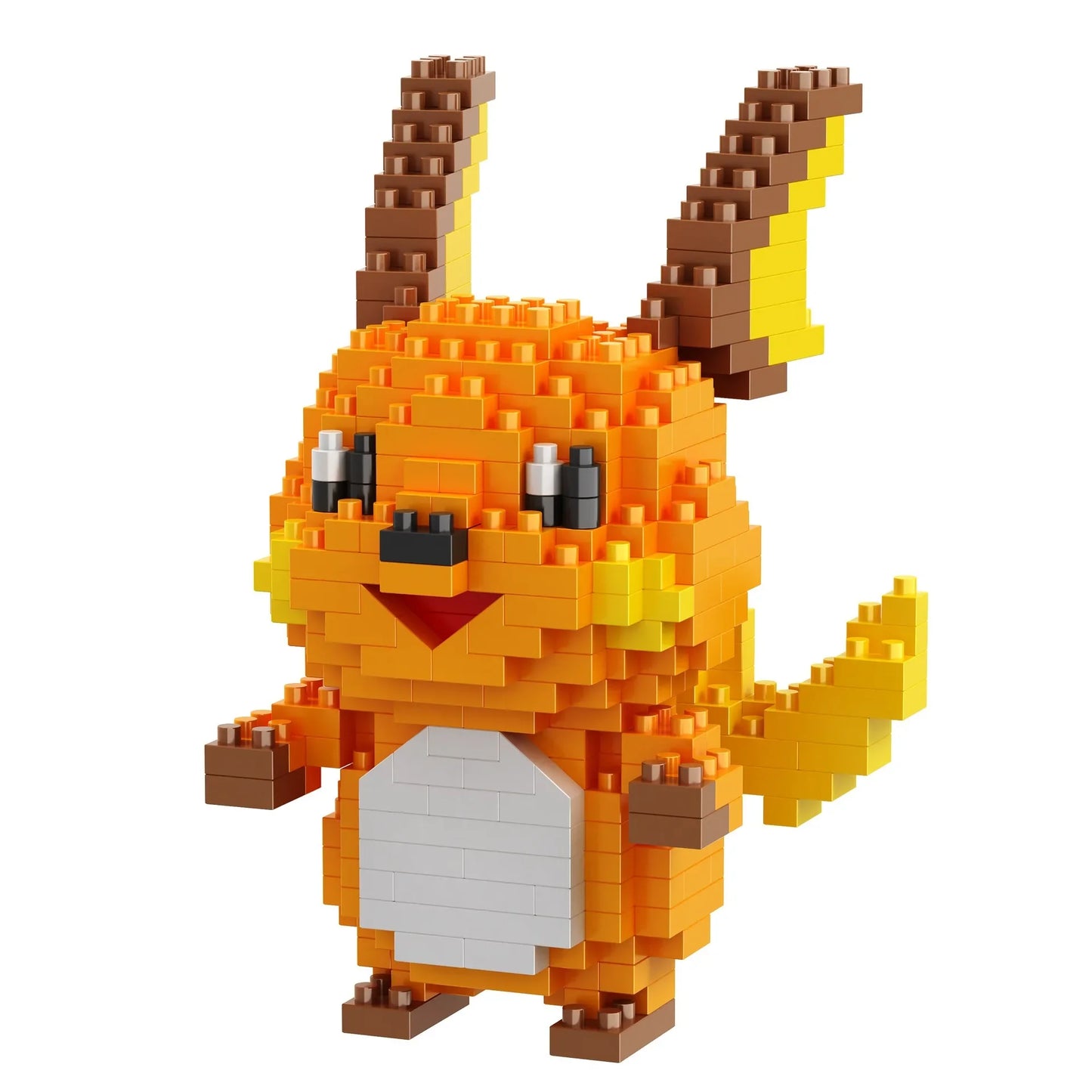 DIY Pokemon Blöcke Kleine Cartoon Mini Baustein Pikachu Charizard Eevee Mewtwo Anime Montieren Action Modell Puppen Spielzeug 