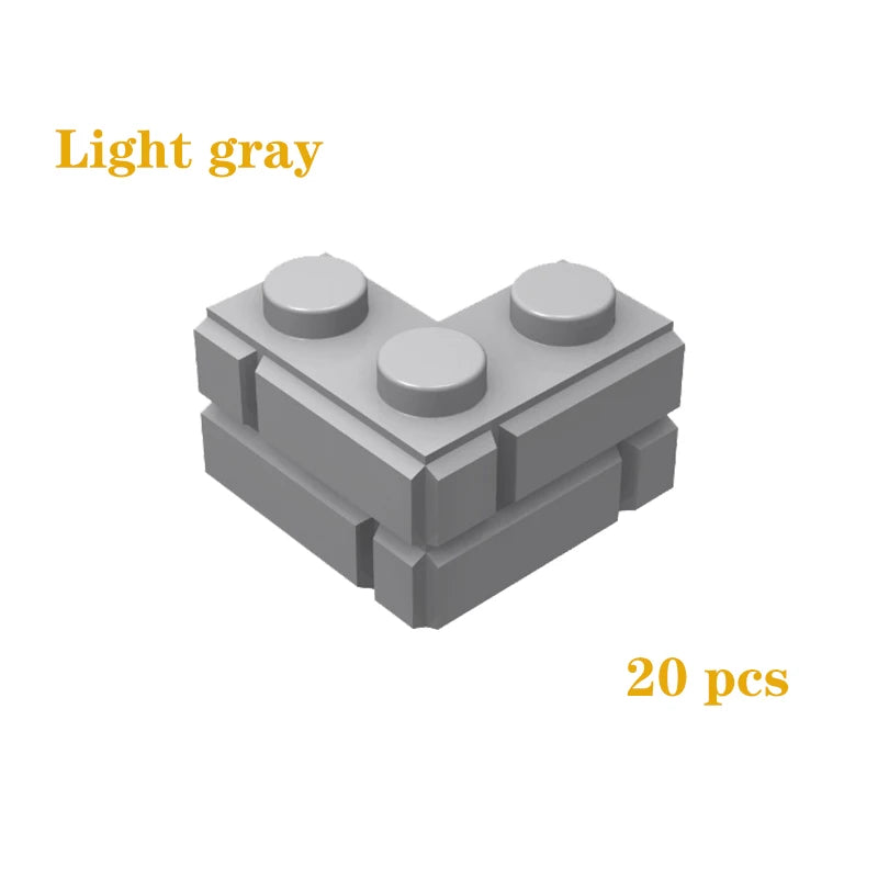 DIY Building Blocks Figures City MOC Thick Wall Bricks Educational Creative Toys for Children Size Compatible with All Brands