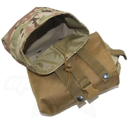 New Molle Folding Dump Drop Magazine Pouch Airsoft Qutdoor Hiking Hunting Accessories EDC Foldable Recovery MagHolster Waist Bag
