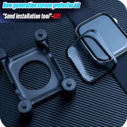 Screen Protector Install the artifact For Apple Watch Series 10 9-8-7-6 5 Se ultra-2 49mm 41 45mm 40 44mm (Not Tempered Glass)