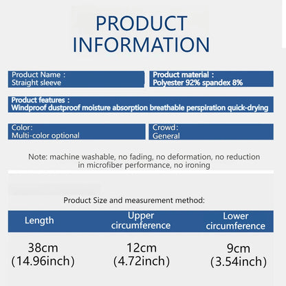 GTUBIKE 2Pcs Unisex Cooling Arm Sleeves Cover Sports Running UV Sun Protection Outdoor Fishing Cycling Sleeves for Hide Tattoos