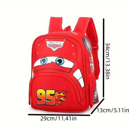 Disney 2025 New Kindergarten School Bag Cute Children's Backpack Cartoon Bag Cute Children's Backpack CartoonCar Backpack Casual