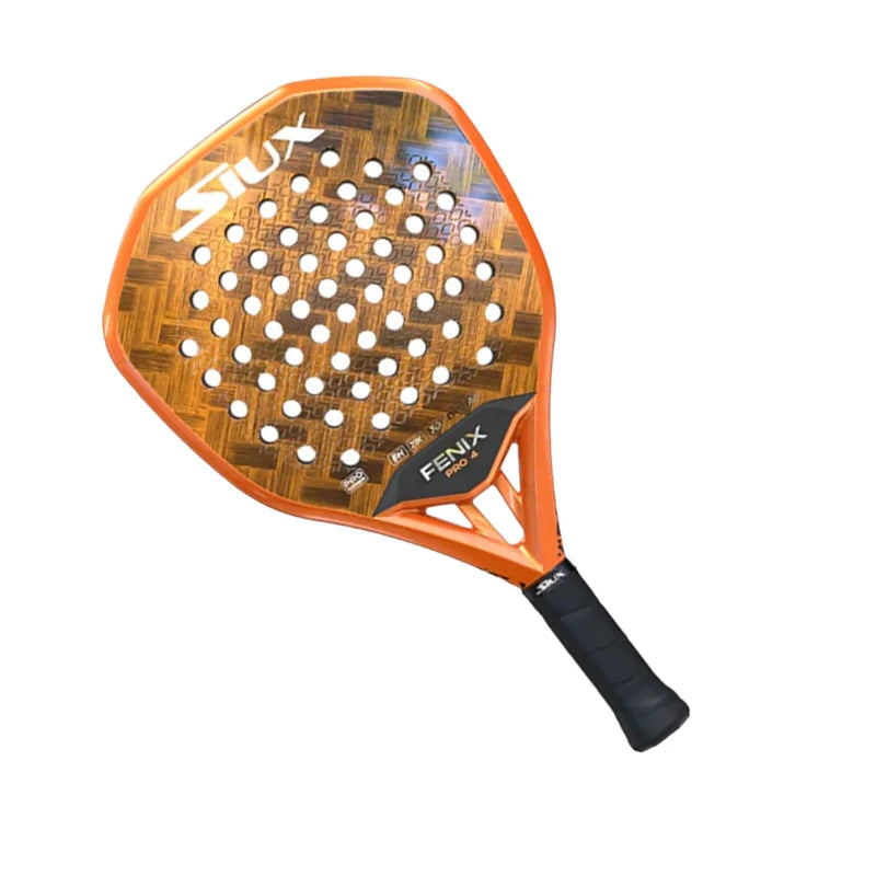 Professional Padel Tennis Racket Carbon Fibre Composite Diamond Shaped EVA Laminated Foam HPS Fengdong 3D SPIN Sports Racquet
