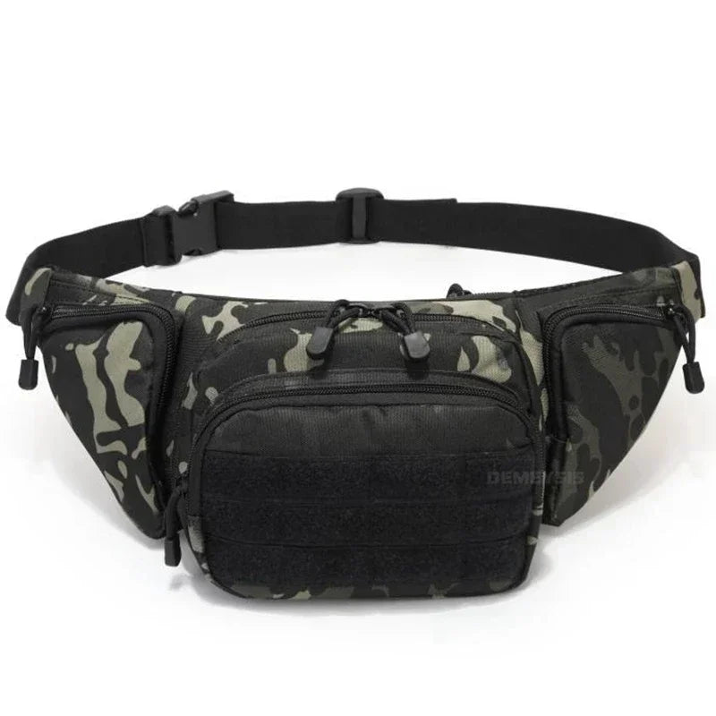 Tactical Gun Waist Bag Holster Chest Training Hiking Shooting Hunting Pistol Holster Bag Cs Airsoft Paintball Combat Bags