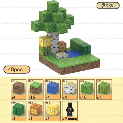 Magnetische Bausteine ​​Mine World Magnetwürfel-Set für Jungen und Mädchen, Kinder ab 3 Jahren, DIY-Modell, Kinder, STEM, sensorisches Spielzeug, Geschenk 