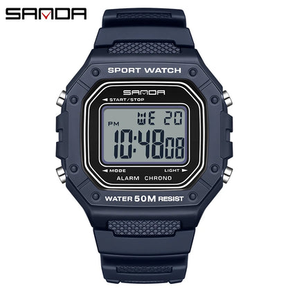 SANDA Top Brand G Style Sports Men Watches Fashion Shockproof Waterproof LED Digital Watch Man Military Clock Relogio Masculino