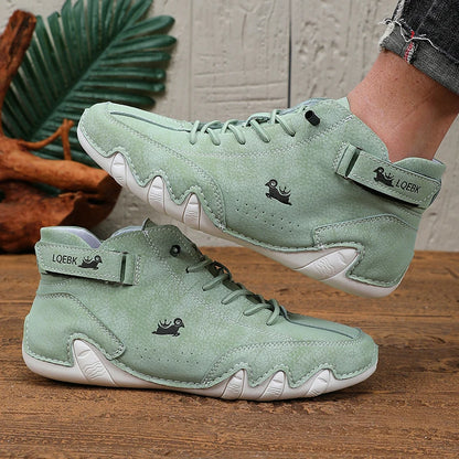 Men's Fashionable Casual Daily Low Top Shoes Breathable Comfortable Lace Up Trendy  Lightweight Flat Shoes for Cycling Hiking