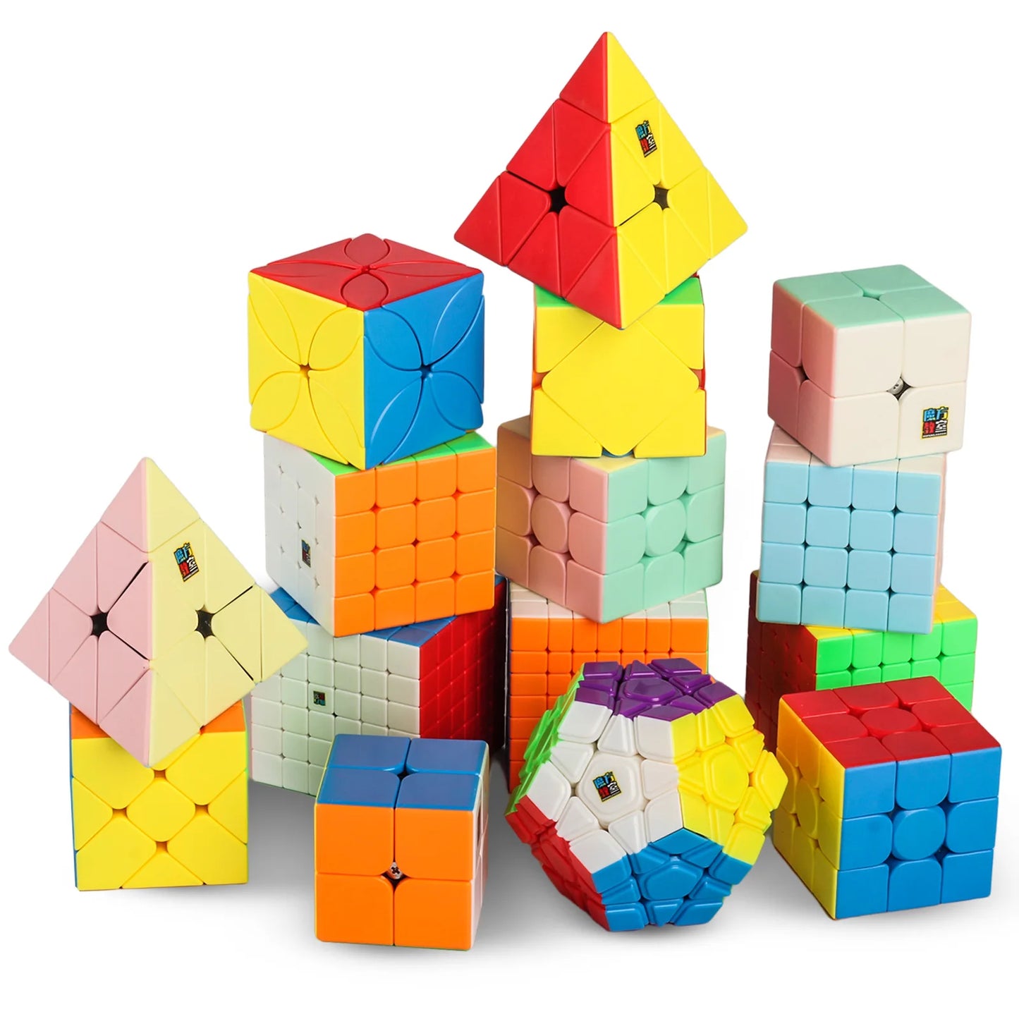 Moyu Meilong Series Magic Cube MFJS Special-shaped Meilong 2x2 3x3 4x4 5x5 Puzzle Kids Toys Gift Pyraminx Skewb Cubo Magico