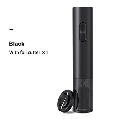 Electric Bottle Opener with Foil Cutter Corkscrew Wine Accessories Smart Automatic Wine Opener Kitchen Appliance