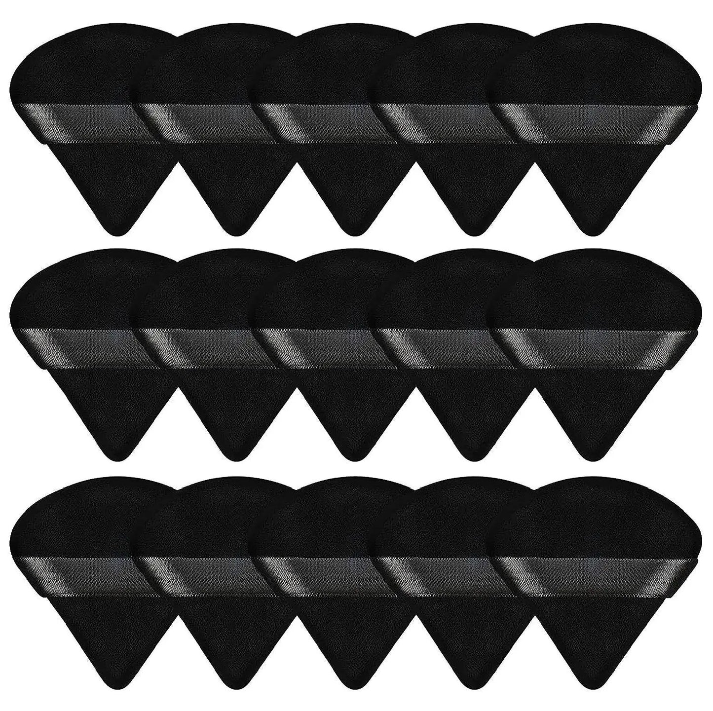 10PCS Puff Triangle Makeup Beauty Sponge Puff Triangle for Powder Makeup Blender Finger Puff Make Up Accessories Cosmetics PF03