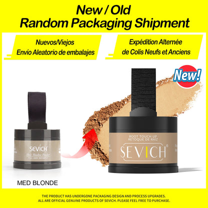 Sevich Hairline Powder 4g Hairline Shadow Powder Makeup Hair Concealer Natural Cover Unisex Hair Loss Product