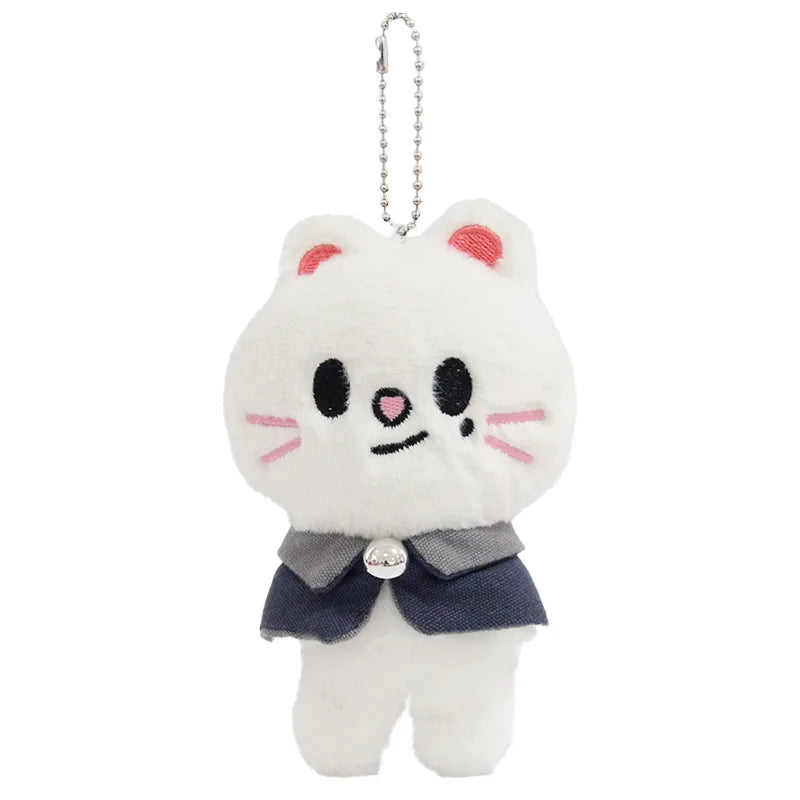 Skzoo 12cm Kpop Cartoon Stuffed Animal Plushies Stay Plush Doll Toys KawaiiJYP Adults KZ Fans Keychain Pendant Kid Gift