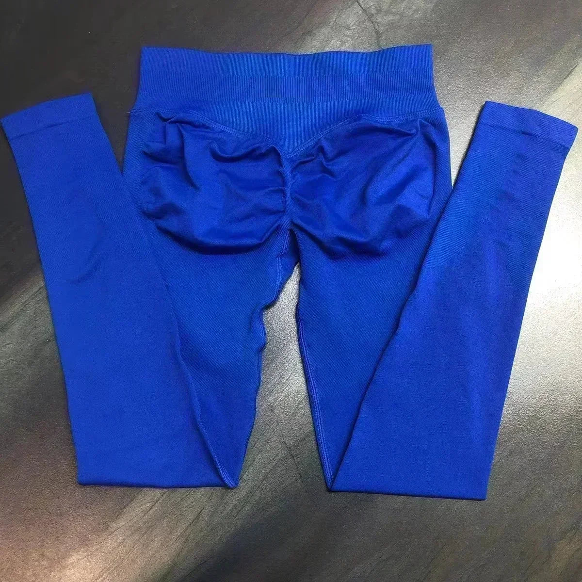 No Logo Scrunch Bum Gym Legging for Women Low Waistband Seamless Yoga Legging Workout Yoga Pants Push Up Sports Tights