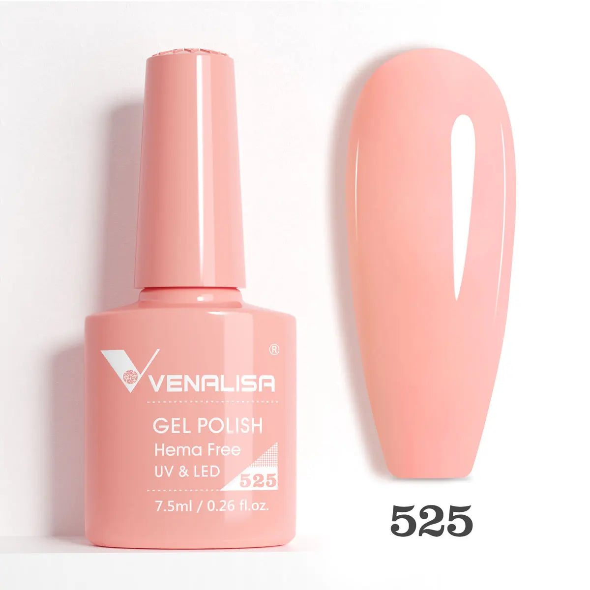 Venalisa HEMA TPO FREE Nail Gel Polish Glitter Gorgeous Full Coverage Soak Off UV LED French Nail Jelly Pink Nude Collection