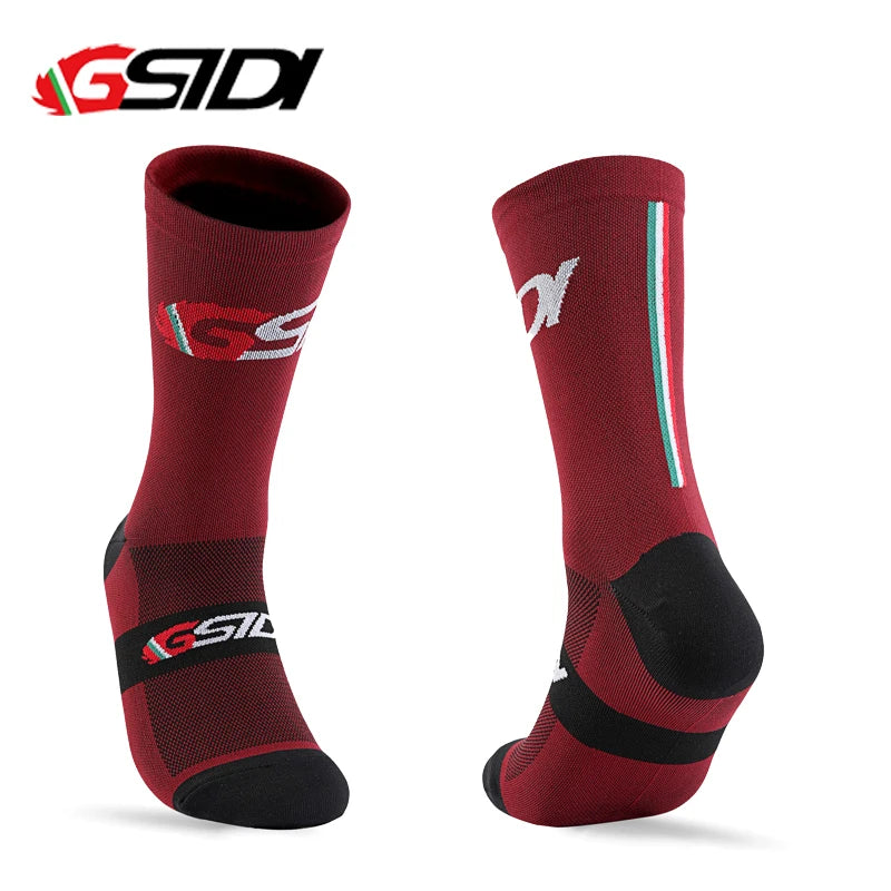 Gsidi New Cycling Socks High Quality Compression Men  Bike Outdoor Women Running Professional Sports Running