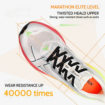 Xtep Women Running Shoes 2000km 3.0 2025 Spring Lightweight Cushioned Wear-Resistant Training Jogging Sneakers  875118110034