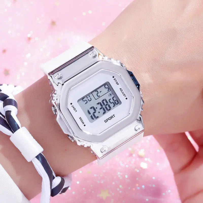 New Boys Girls Digital Luminous Fashion Sport For Watches Couple Gift