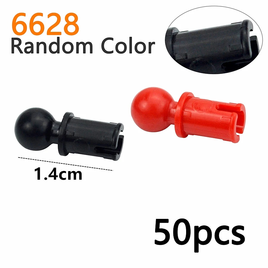 MOC Bolt Pin with Friction Peg Cross Axle Technical Building Blocks DIY Connector Bricks Compatible 2780 3673 77765 32556  32054