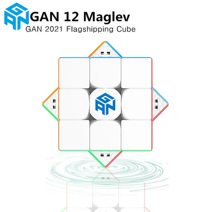 [Picube] GAN 12 Maglev UV Magnetic Magic Cube 3x3x3 Cubes Stickerless Gan12 Maglev Leap Magnets Puzzle Speed Cubes GAN12Maglev