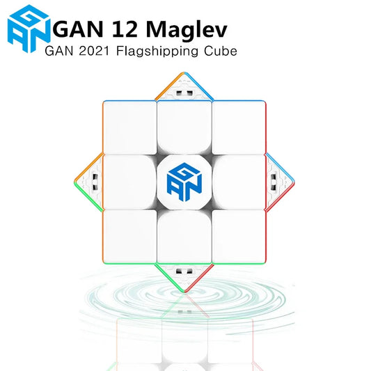 [Picube] GAN 12 Maglev UV Magnetic Magic Cube 3x3x3 Cubes Stickerless Gan12 Maglev Leap Magnets Puzzle Speed Cubes GAN12Maglev