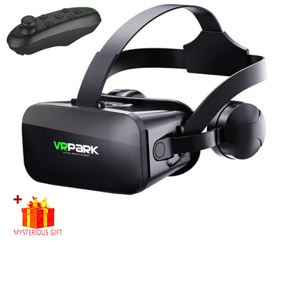 VR Glasses 3D Virtual Reality Headset Helmet For Phone Lenses Goggles Devices Viar Smart Smartphones Cell Game Viewer Mobile Set