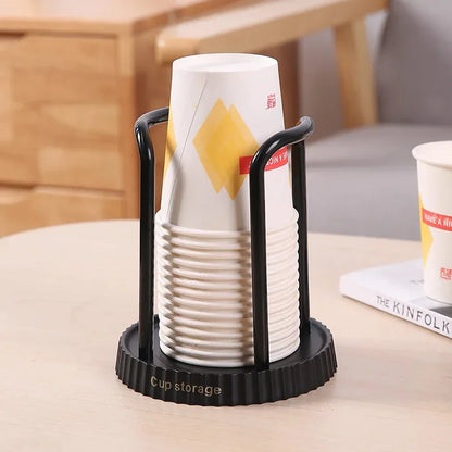 Minimalist Paper Cup Holder, Household Disposable Cup Storage Rack, Multifunctional Desktop Coffee and Milk Tea Cup Storage Rack