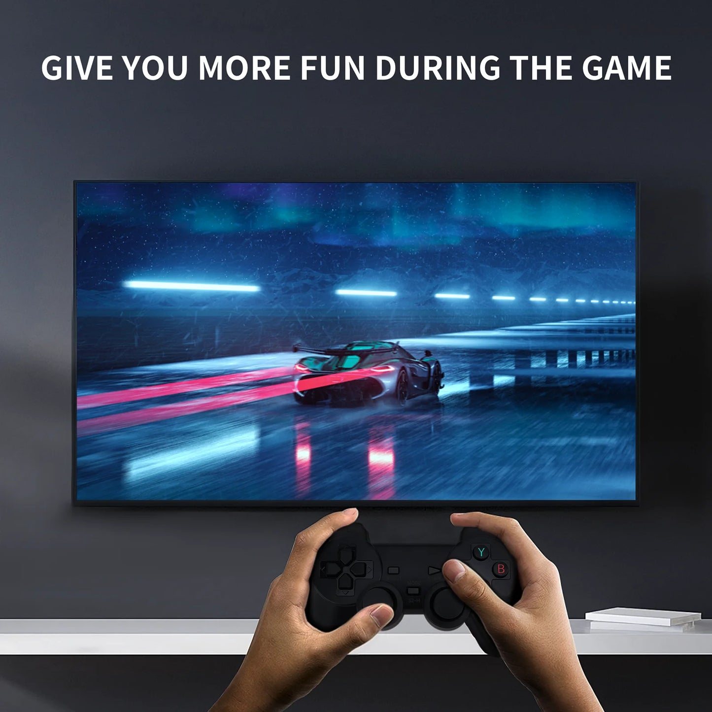 New 128GB M22 Pro Portable Pocket Retro Handheld Video Game Console 5.0 Inch IPS Screen 1920*1080 Display Support LINUX Emelec