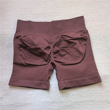 Gym Running Shorts Scrunch Butt Shorts Women Biker Cycling Shorts Seamless Leggings Sexy Athletic Yoga Shorts