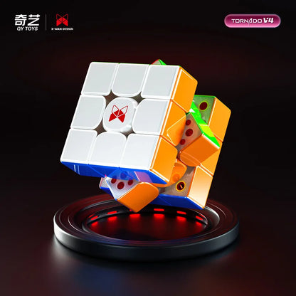 [Picube] QiYi XMD Tornado V4 3x3 Flagship Version Magnetic Magic Speed Cube QiYi XMD Tornado V4M Pioneer Version Puzzle Toys