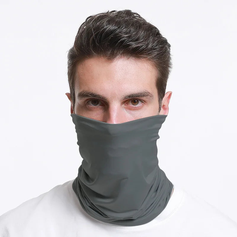 Outdoor Sport Bandana Military Tube Scarf Fishing Cycling Tactical Hiking Face Cover Neck Gaiter Half Mask Headband Men Women