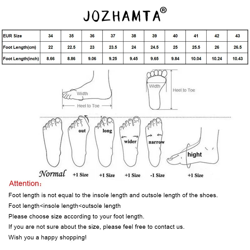JOZHAMTA Size 34-43 Women Real Leather Casual Flats Slippers Comfort Slides Sandals Soft  Fashion 2025 Daily Home Outdoor