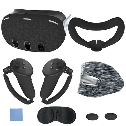 Silicone Protective Cover For Meta Quest 3 Replacement Anti-Leakage Nose Pad Mask Case VR Shell Cover VR Accessories