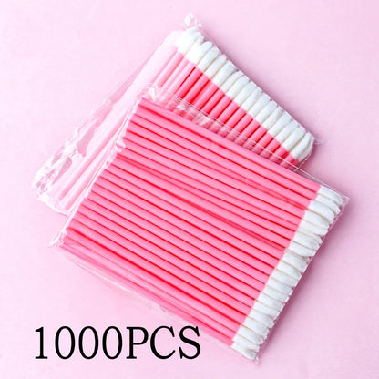 Wholesale 50/1000pcs Lip Brushes Applicators Eyelashes Brush Lipstick Brush Lip Gloss Applicator Wands Makeup Beauty Tool